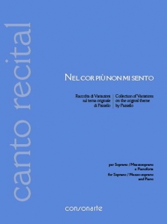 Nel cor pi non mi sento per soprano (mezzosoprano) e pianoforte partitura