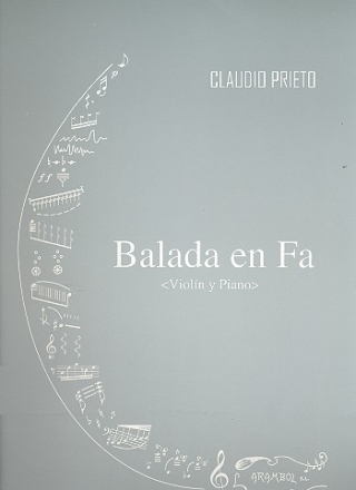 Balada en Fa fr Violine und Klavier