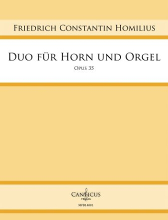 Duo op.35 fr Horn und Orgel