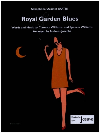 Royal Garden Blues for 4 saxophones (AATBar) score and parts