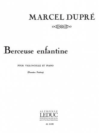 Berceuse enfantine pour violoncelle et piano (premiere position)