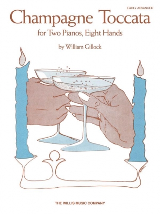 Champagne toccata for 2 pianos 8 hands