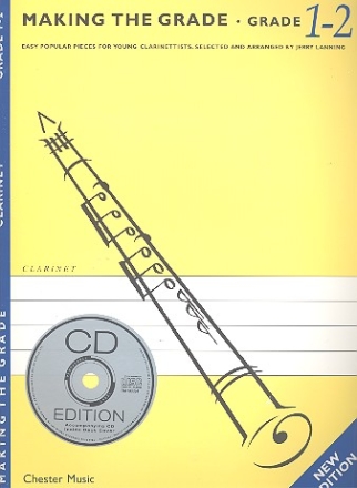 Making the grade (grade 1-2): for Clarinet,  new edition Easy popular pieces for young clarinettists