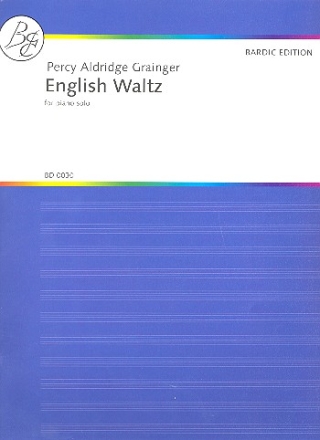 English Waltz for piano solo