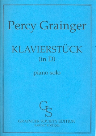 Klavierstck in D-Dur fr Klavier