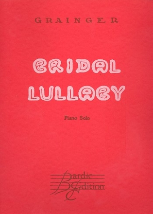 Bridal Lullaby for piano