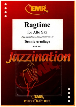 Ragtime (+CD) for alto saxophone and piano