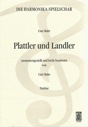 Plattler und Landler fr Akkordeonorchester Partitur