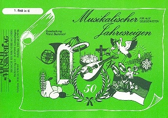 Musikalischer Jahresreigen fr Blasorchester Bass 1 in C