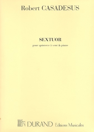 Sextuor op.58 pour quintette a vent et piano, partition+parties