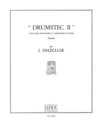 Drumstec 2 pour instruments a percussion et piano