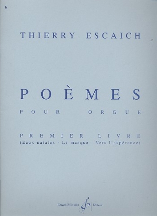Pomes vol.1  pour orgue