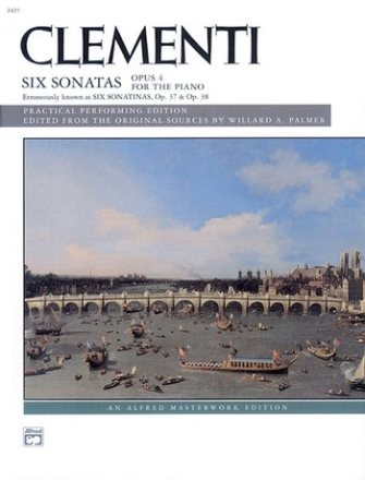 6 sonatas op.4 for piano (known as 6 sonatinas op.37-38)
