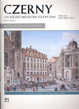 160 eight-measure exercises op.821 for piano