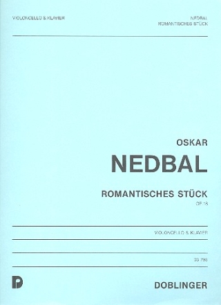 Romantisches Stck op.18 fr Violoncello und Klavier