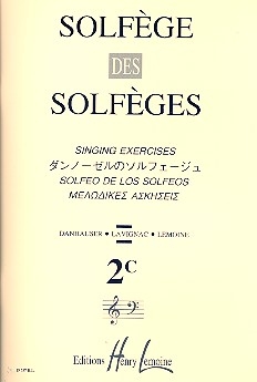 Solfege des solfeges vol.2c singing exercises (moyen/medium) Lavignac, Koautor