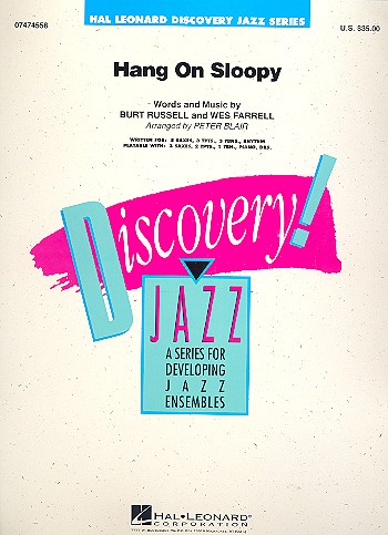Hang on Sloopy (+MC): for Jazz Ensemble score and parts Hal Leonard Discovery Jazz Series