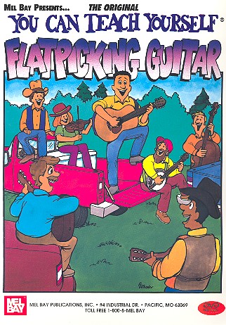 You can teach yourself flatpicking guitar (+DVD-Video) 