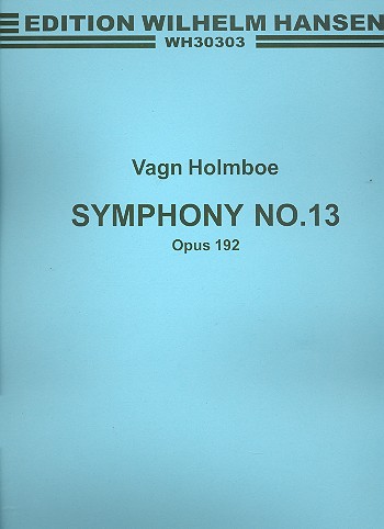 Sinfonie Nr.13 fr Orchester Partitur