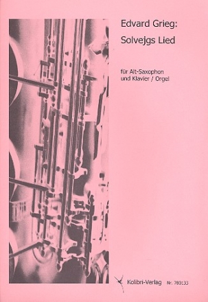 Solvejgs Lied fr Altsaxophon und Klavier (Orgel)