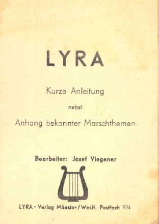 Kurze Anleitung fr Lyra
