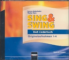 Sing und swing - Das Liederbuch (deutsche Ausgabe)  4 CD's mit Originalaufnahmen