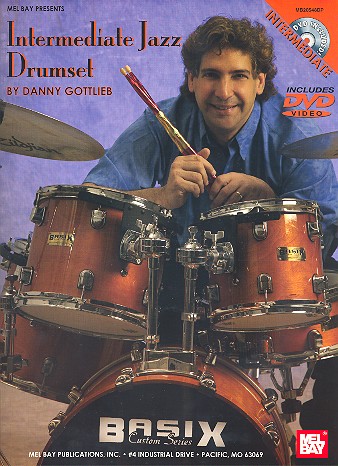 Intermediate jazz drumset DVD-Video
