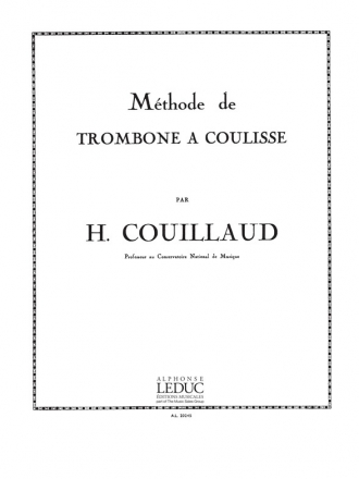 Methode de trombone a coulisse