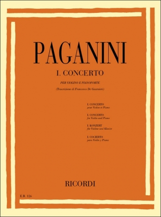 Concerto re maggiore op.6 no.1 per violino e pianoforte De Guarnieri, rev.