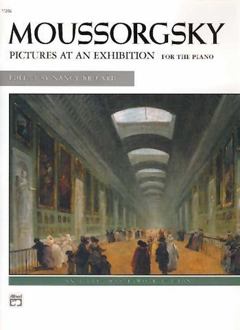 Pictures at an exhibition for piano