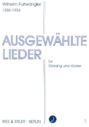 Lieder fr Gesang und Klavier