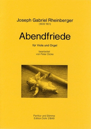 Abendfriede op.156,10 fr Viola und Orgel