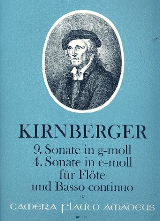 Sonate g-Moll Nr. 9 und Sonate e-Moll Nr. 4 fr Flte und Bc