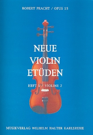 Neue Violin-Etden op.15 Band 1 Violine 2