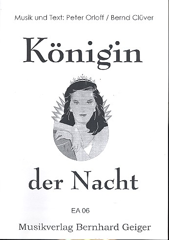 Knigin der Nacht: Gesang und Klavier Einzelausgabe