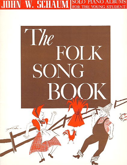 The Folk Song Book solo piano albums for the young student