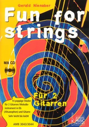 Fun for Strings fr 2 Gitarren (Melodieinstrument in Es und Gitarre)