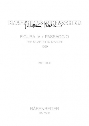 Figura 4 - Pasaggio fr Streichquartett Partitur
