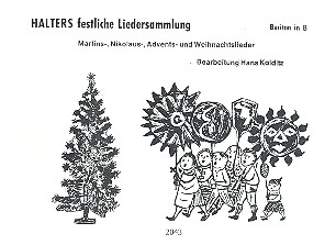 Halters festliche Liedersammlung fr Blasorchester Bariton in B im Violinschlssel