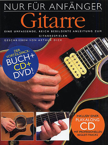 Nur fr Anfnger (+CD und DVD) - fr Gitarre Schule