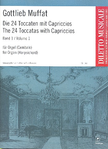 24 Toccaten mit Capriccios Band 1 fr Orgel (Cembalo)