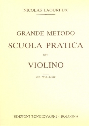 Grande metodo scuola pratica del violino vol.3