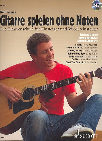 Gitarre spielen ohne Noten (+CD) fr Gitarre