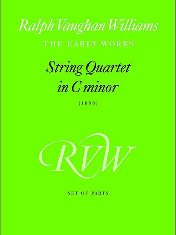 String quartet c minor parts (1898) Kennedy, M., ed