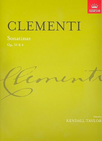 Sonatinas op.36, op.37 und op.38 fr Klavier