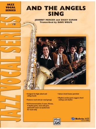 And the angels sing: for jazz ensemble