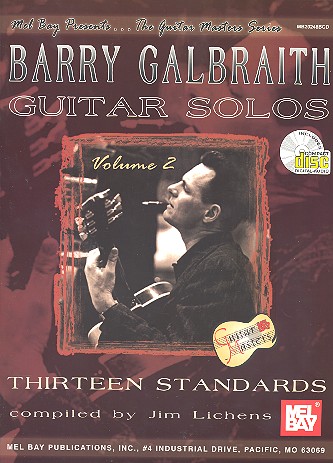 Guitar Solos vol. 2 (+CD) 13 standards Lichens, Jim, ed