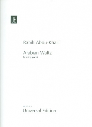 Arabian Waltz for string quartet score and parts