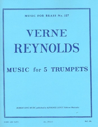Music for 5 trumpets score and parts