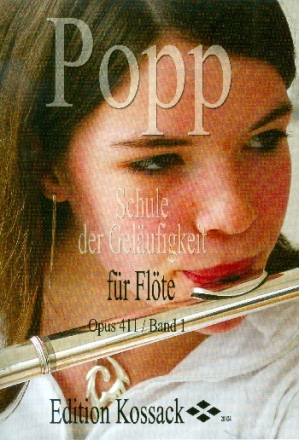Schule der Geläufigkeit op.411 Band 1 für Flöte